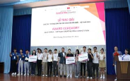 AWARDING PRIZES OF THE 2023 KOREA - VIETNAM YOUTH CREATIVE IDEAS COMPETITION