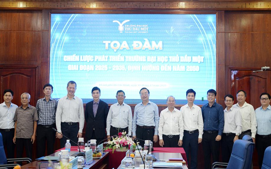 Seminar on Development Strategy of Thu Dau Mot University for 2025-2035, with Vision to 2050