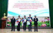 HIGHER EDUCATION FOR HUMAN RESOURCE REQUIREMENTS AND LOCAL SOCIO-ECONOMIC DEVELOPMENT – INTERNATIONAL EXPERIENCES AND SUGGESTIONS FOR VIETNAM